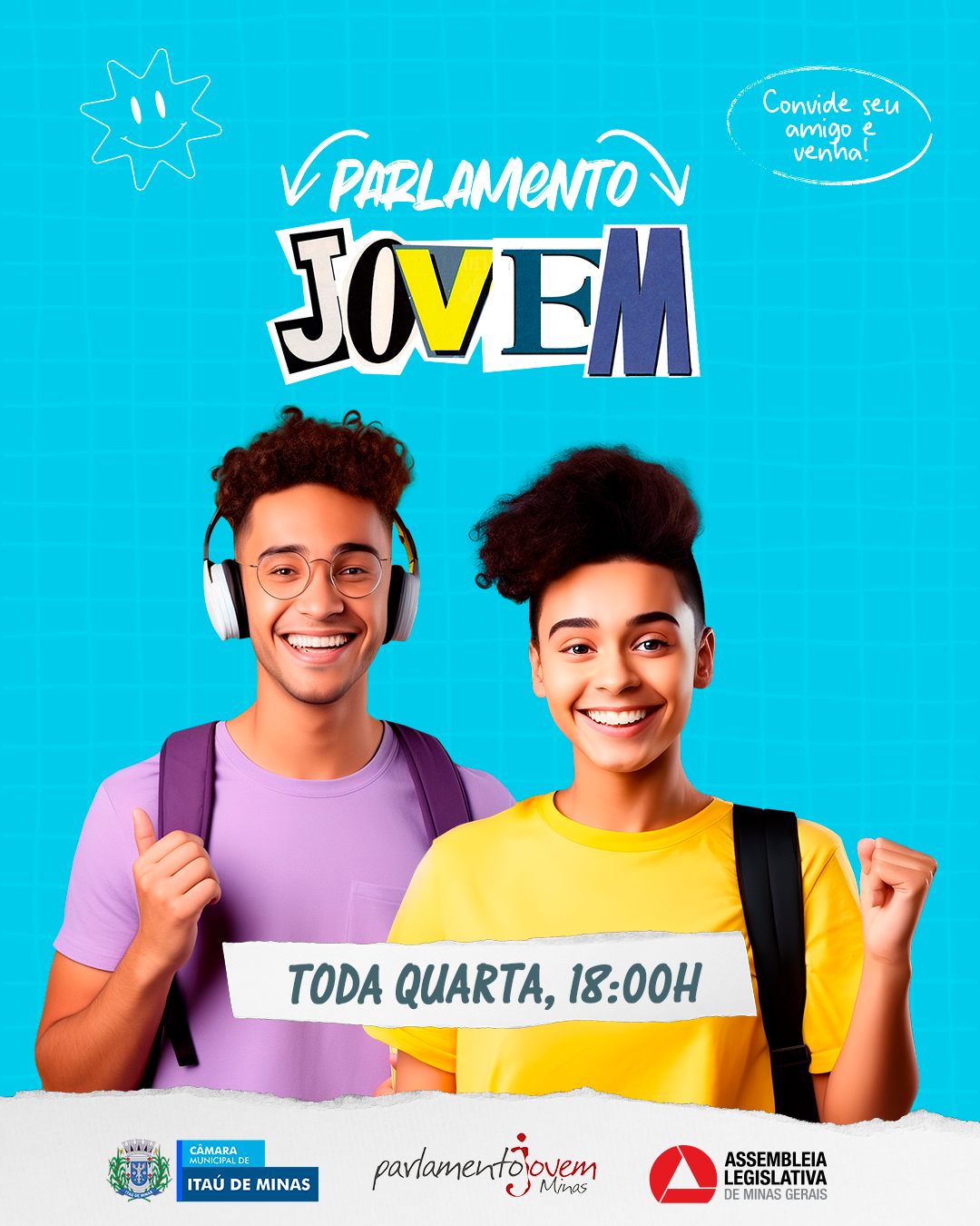 1ª Reunião do Parlamento Jovem de 2026.