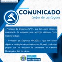COMUNICADO COMUNICADO