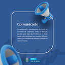 Comunicado de Cancelamento 