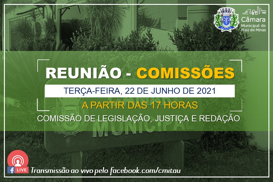 COMUNICADO DE REUNIÃO DE COMISSÕES