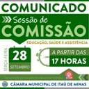 COMUNICADO DE REUNIÃO DE COMISSÕES COMUNICADO DE REUNIÃO DE COMISSÕES