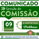 COMUNICADO DE REUNIÃO DE COMISSÕES COMUNICADO DE REUNIÃO DE COMISSÕES