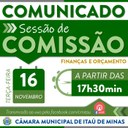 COMUNICADO DE REUNIÃO DE COMISSÕES COMUNICADO DE REUNIÃO DE COMISSÕES