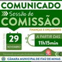 COMUNICADO DE REUNIÃO DE COMISSÕES COMUNICADO DE REUNIÃO DE COMISSÕES