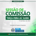 COMUNICADO DE SESSÃO DE COMISSÃO