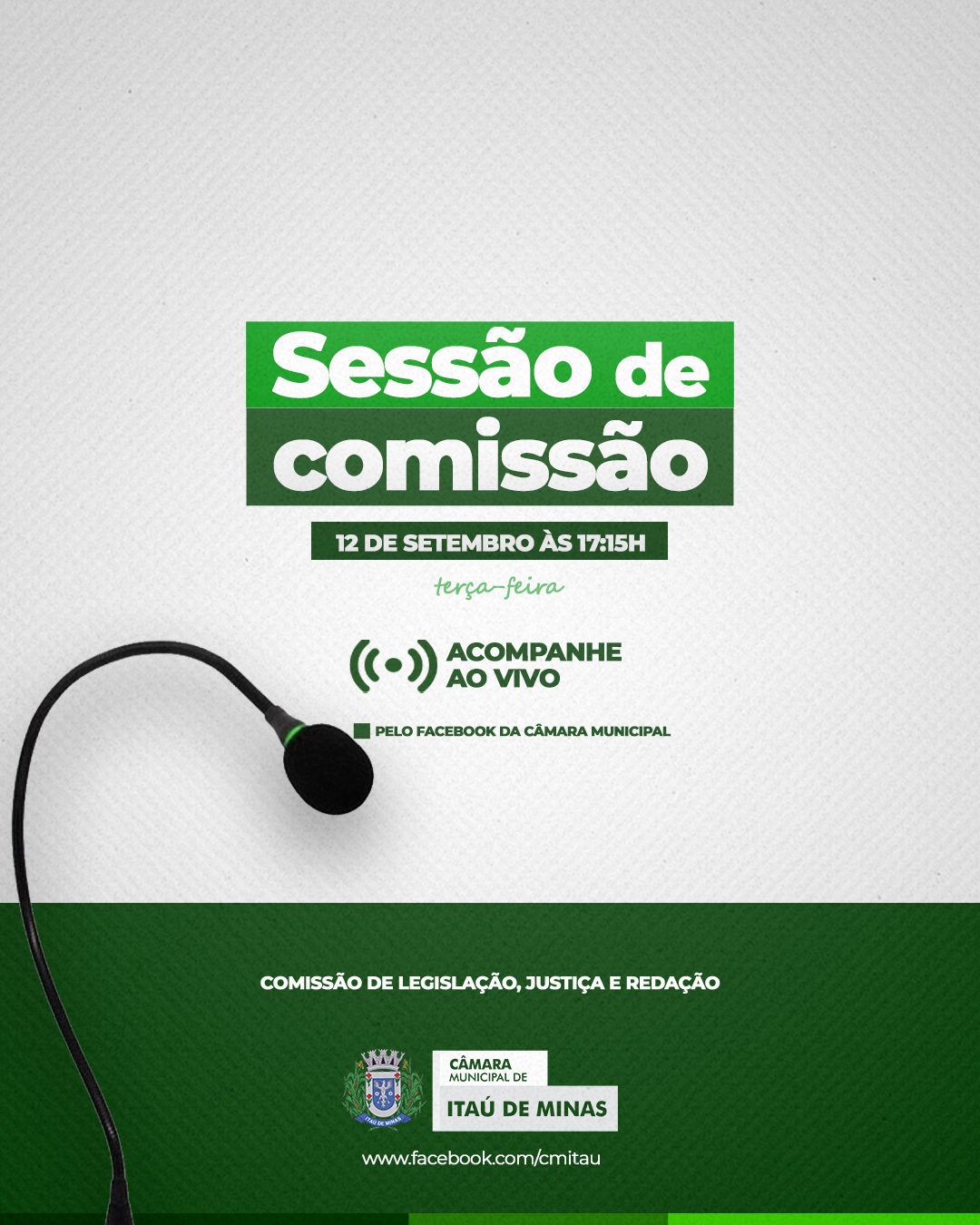 COMUNICADO DE SESSÃO DE COMISSÃO LJR