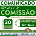 COMUNICADO DE SESSÃO DE COMISSÕES COMUNICADO DE SESSÃO DE COMISSÕES