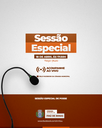COMUNICADO DE SESSÃO ESPECIAL DE POSSE