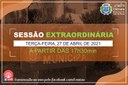 COMUNICADO DE SESSÃO EXTRAORDINÁRIA COMUNICADO DE SESSÃO EXTRAORDINÁRIA