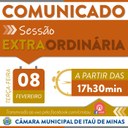 COMUNICADO DE SESSÃO EXTRAORDINÁRIA COMUNICADO DE SESSÃO EXTRAORDINÁRIA