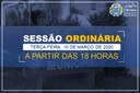 COMUNICADO DE SESSÃO ORDINÁRIA COMUNICADO DE SESSÃO ORDINÁRIA