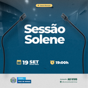 COMUNICADO DE SESSÃO SOLENE
