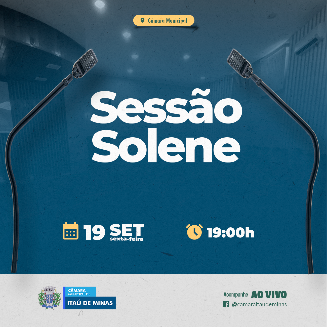 COMUNICADO DE SESSÃO SOLENE