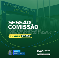 COMUNICADO - SESSÃO DE COMISSÃO CONJUNTA