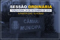 COMUNICADO SESSÃO ORDINÁRIA