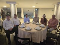 Jantar de comemoração aos 160 anos da fundação da Irmandade da Santa Casa de Misericórdia de Passos.