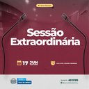 COMUNICADO DE SESSÃO EXTRAORDINÁRIA