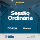 COMUNICADO DE SESSÃO ORDINÁRIA