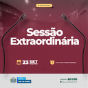 COMUNICADO DE SESSÃO EXTRAORDINÁRIA