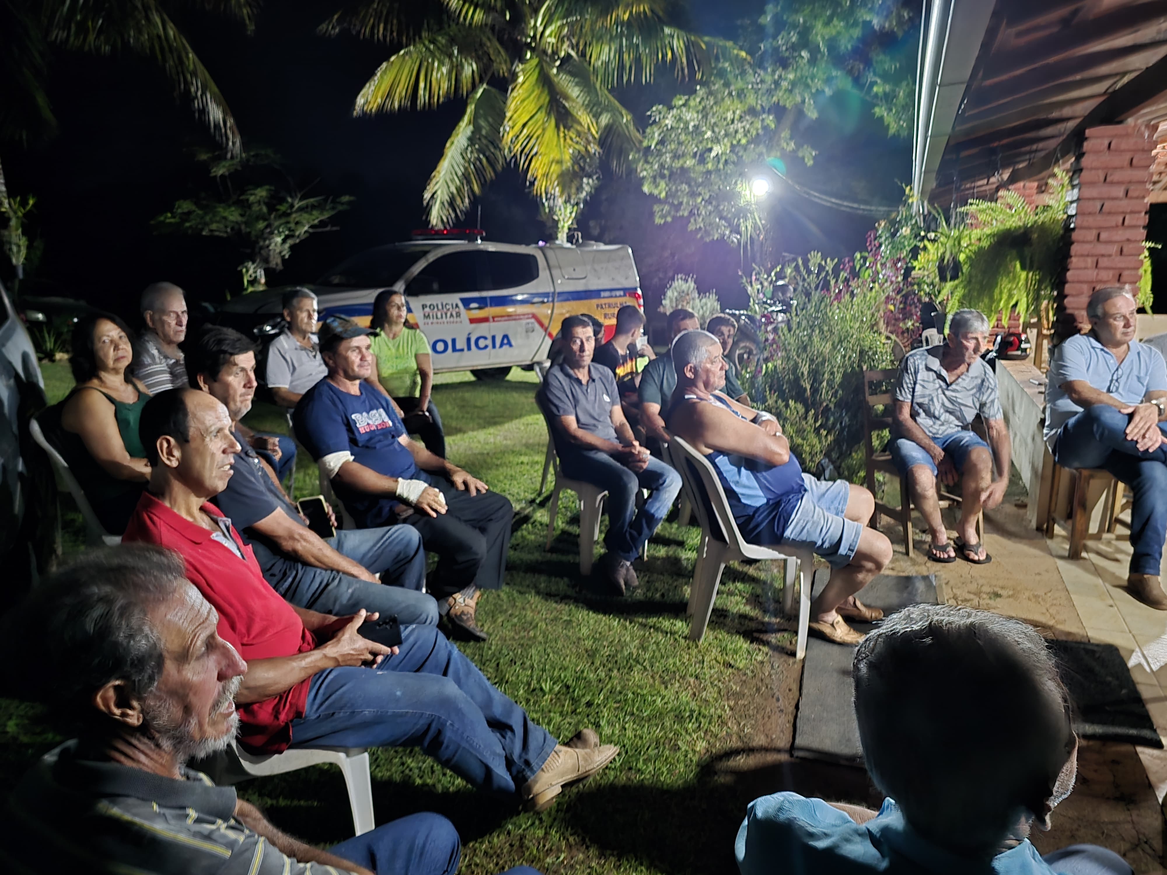 Primeira reunião com os proprietários de chácaras e sítios localizados na região Santana