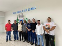 Vereadores se reuniram com representante do Itaú Atlético Clube