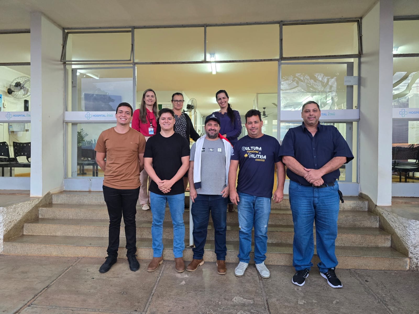 Visita ao Hospital Itaú